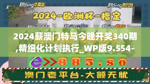 2024薪澳门特马今晚开奖340期,精细化计划执行_WP版9.554-6