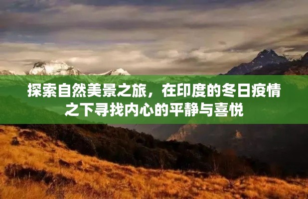 印度冬日疫情下的自然探索之旅，追寻内心平静与喜悦的旅程