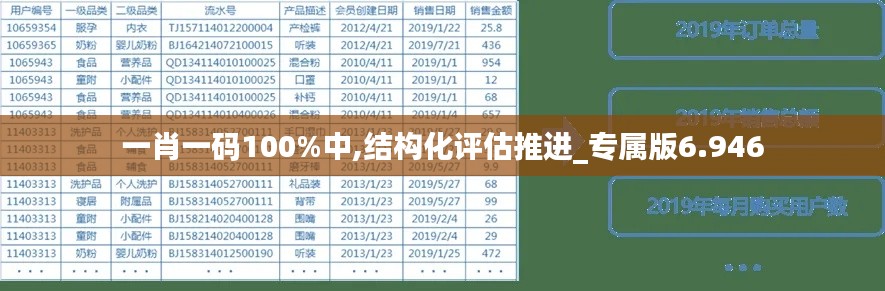 一肖一码100%中,结构化评估推进_专属版6.946