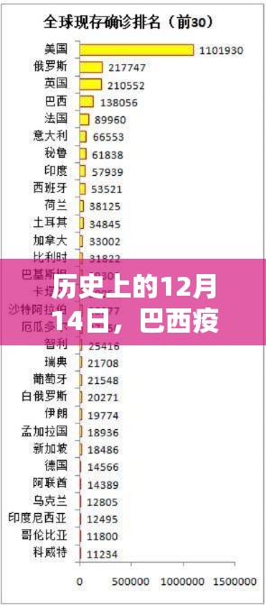 巴西疫情实时动态概览，历史视角下的12月14日回顾