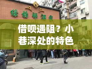 借呗受阻？小巷深处的特色小店带你探秘新体验！