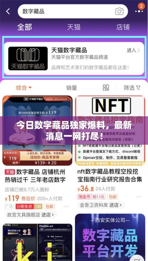 今日数字藏品独家爆料，最新消息一网打尽！