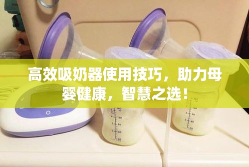 高效吸奶器使用技巧，助力母婴健康，智慧之选！