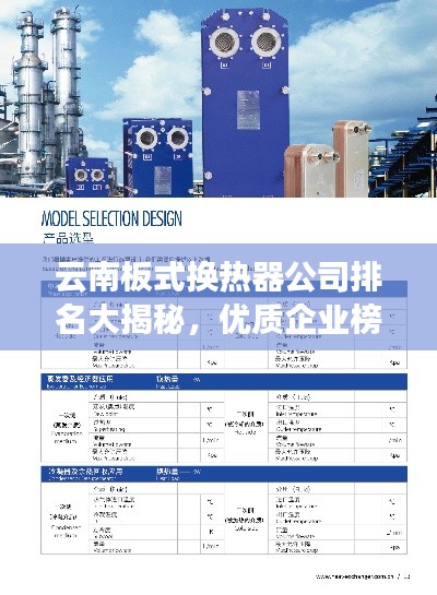 云南板式换热器公司排名大揭秘，优质企业榜单不容错过！