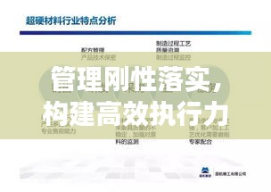管理刚性落实，构建高效执行力的核心基石