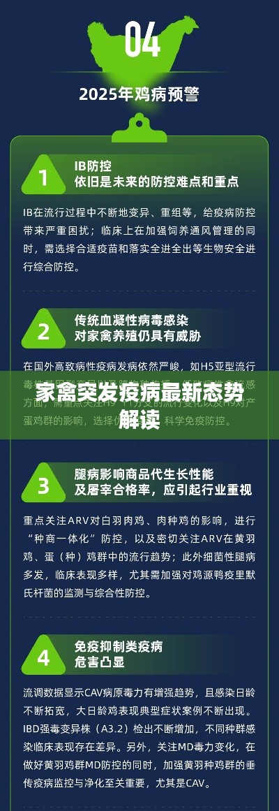 家禽突发疫病最新态势解读