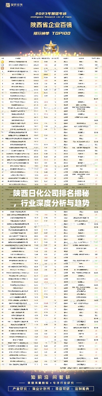 陕西日化公司排名揭秘，行业深度分析与趋势解读