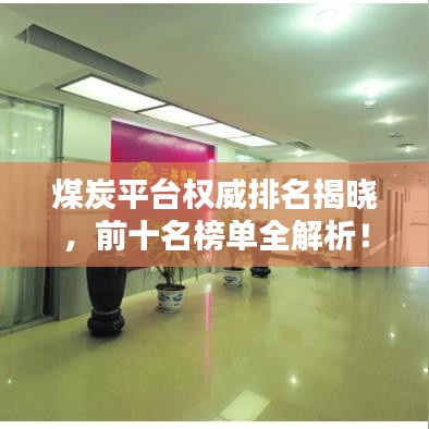 煤炭平台权威排名揭晓，前十名榜单全解析！