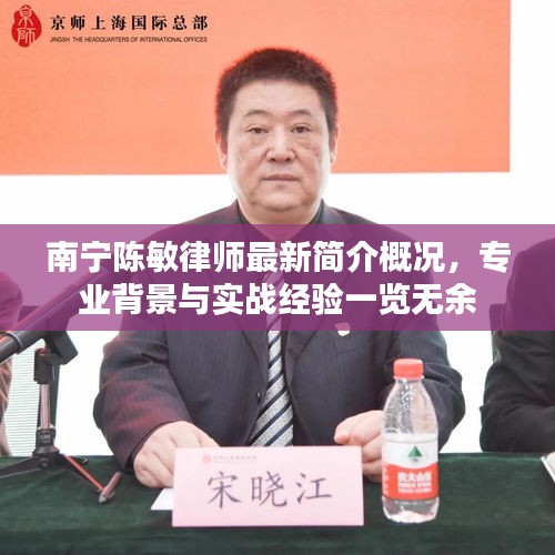 南宁陈敏律师最新简介概况，专业背景与实战经验一览无余