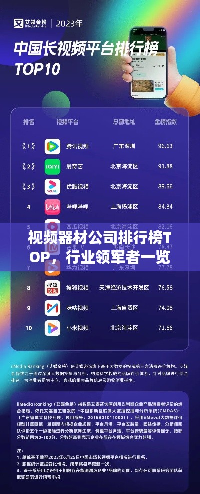 视频器材公司排行榜TOP，行业领军者一览